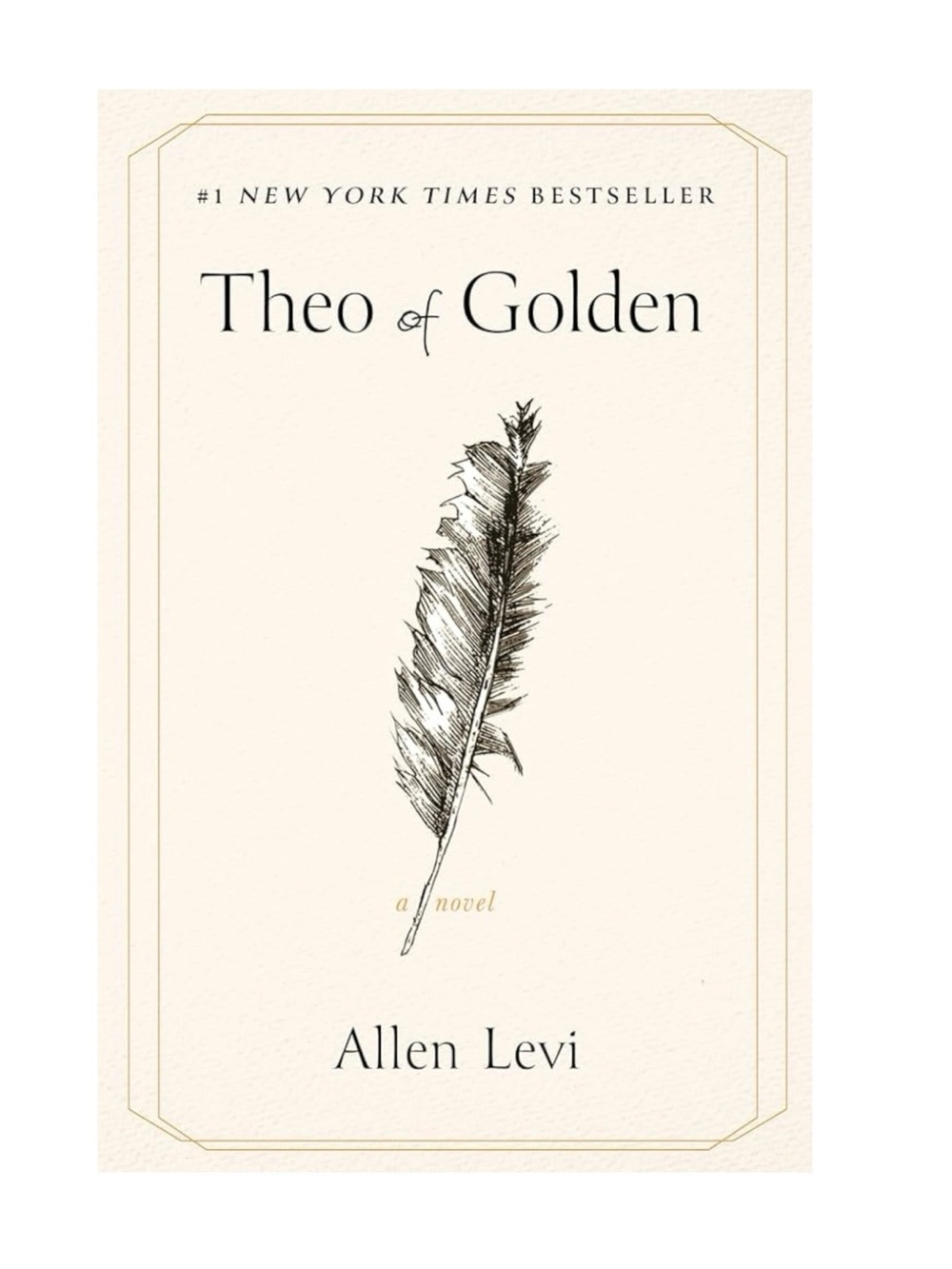 Theo of Golden by Allen Levi Novel #1 NYT Bestseller Uplifting Fiction Paperback